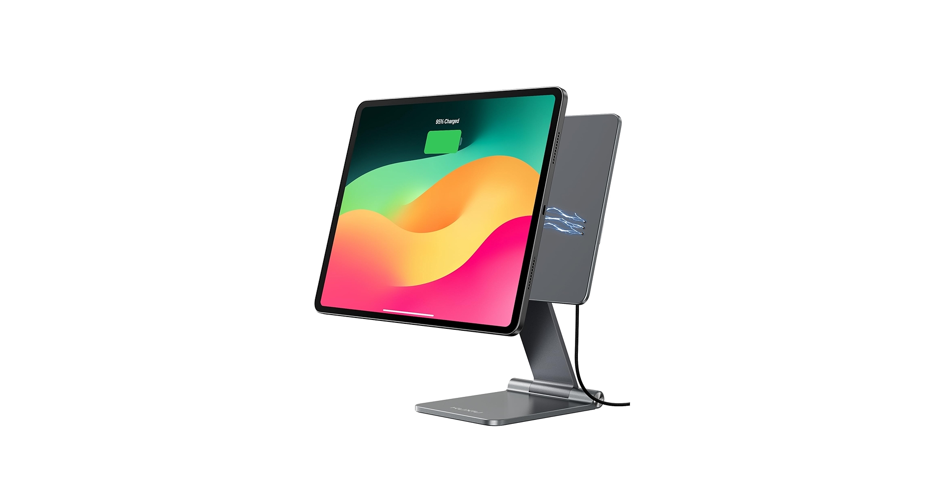 KUXIU iPad Pro M4 スタンド マグネット 13インチ(M4) Amazon.co.jp: KU XIU マグネット式ワイヤレス充電スタンド iPad